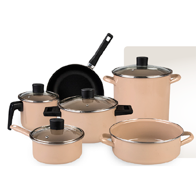 BATERÍA ALBANIA 10 PZAS AVELLANA